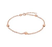 Amor Armband Rosegold 375/9ct Damen Armschmuck, 17+2 cm, Roséfarben, Kommt in Schmuck Geschenk Box, 2014484
