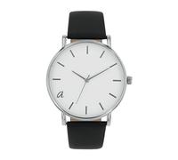 Amor Quarzuhr, Silber, Apfelleder, Alloy 2037086