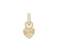 Amor Charm Damen, Gold, onesize, Herz, Silber 925, gelbvergoldet 2038473