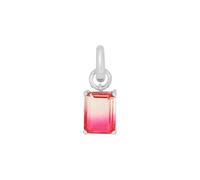 Amor Charm 925 Sterling Silber Damen Charms, mit Glas, 17 cm, Pink, Kommt in Schmuck Geschenk Box, 2039967