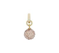 amor - Charm für Damen, 925 Sterling Silber, Kristallglas Charms & Kettenanhänger