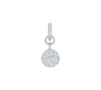 amor - Charm für Damen, 925 Sterling Silber, Kristallglas Charms & Kettenanhänger