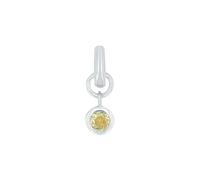 amor - Charm für Damen, 925 Sterling Silber, Zirkonia synth. Charms & Kettenanhänger