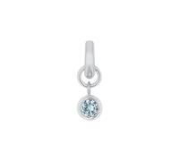 Amor Charm 925 Sterling Silber Damen Charms, mit Zirkonia synth., 1,5 cm, Silber, Kommt in Schmuck Geschenk Box, 2038544