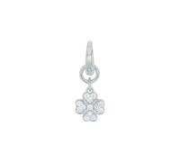 amor - Charm für Damen, 925 Sterling Silber, Zirkonia synth. | Kleeblatt Charms & Kettenanhänger