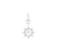 amor - Charm für Damen, 925 Sterling Silber, Zirkonia synth. | Steuerrad Charms & Kettenanhänger
