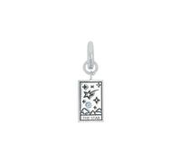 Amor Charm 925 Sterling Silber Damen Charms, mit Zirkonia synth., 2,2 cm, Weiß, Tarotkarten, Kommt in Schmuck Geschenk Box, 2038546