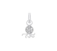 amor - Charm für Damen, 925 Sterling Silber, Zirkonia synth. | Krake Charms & Kettenanhänger