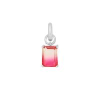 Amor Charm 925 Sterling Silber Damen Charms, mit Glas, 17 cm, Pink, Kommt in Schmuck Geschenk Box, 2039967