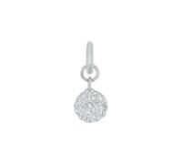 amor - Charm für Damen, 925 Sterling Silber, Kristallglas Charms & Kettenanhänger
