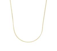 Amor Collier 925 Sterling Silber, 375 Gold Damen Halsschmuck, Silber, Gold, Kommt in Schmuck Geschenk Box