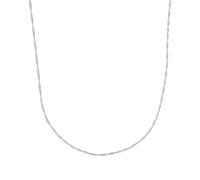 Amor Collier Damen, Silber, 1,5 mm, Silber 925, rhodiniert 9208647