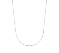 Amor Collier Damen, Silber, 40 cm, 1 mm, Silber 925, rhodiniert 9463107