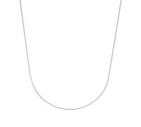 Amor Collier 925 Sterling Silber Damen Halsschmuck, 42+3 cm, Silber, Kommt in Schmuck Geschenk Box, 2038558