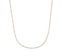 Amor Collier 925 Sterling Silber Damen Halsschmuck, 42 cm, Roséfarben, Kommt in Schmuck Geschenk Box, 2017736
