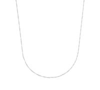 Amor Collier Damen, Silber, 1 mm, Silber 925, rhodiniert 2017469