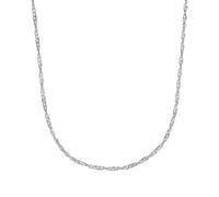 Amor Collier Damen, Silber, 2 mm, Silber 925, rhodiniert 2017530