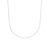 Amor Collier 925 Sterling Silber Damen Halsschmuck, 45 cm, Silber, Kommt in Schmuck Geschenk Box, 9417018