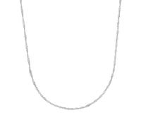 Amor Collier Damen, Silber, 2 mm, Silber 925, rhodiniert 9419586