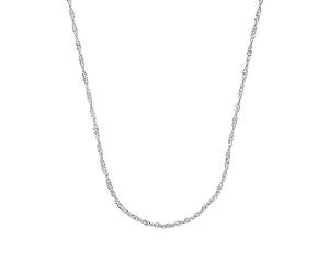 Amor Collier 925 Sterling Silber Damen Halsschmuck, 50 cm, Silber, Kommt in Schmuck Geschenk Box, 2017481