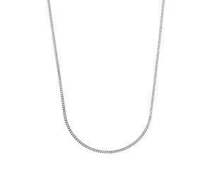 Amor Collier 925 Sterling Silber Unisex Damen Herren Halsschmuck, 38 cm, Silber, Kommt in Schmuck Geschenk Box, 2017683