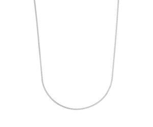 Amor Collier 925 Sterling Silber Unisex Damen Herren Halsschmuck, 40 cm, Silber, Kommt in Schmuck Geschenk Box, 9355341