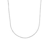 Amor Collier Damen, Herren, Silber, 1 mm, Silber 925, rhodiniert 2017534