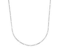 Amor Collier 925 Sterling Silber Unisex Damen Herren Halsschmuck, 45 cm, Silber, Kommt in Schmuck Geschenk Box, 2017560