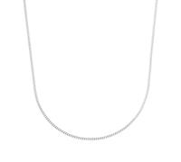 Amor Collier 925 Sterling Silber Unisex Damen Herren Halsschmuck, 50 cm, Silber, Kommt in Schmuck Geschenk Box, 2017692