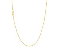 Collierkettchen AMOR "Classics, Singapurkettengliederung", gelb (gelbgold 375), Halsketten, Damen, Gelbgold 375, L: 42, Made in Germany (95340251-0) gelbgold 375
