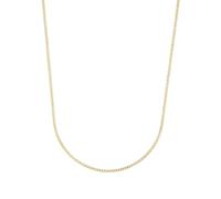 Amor Collier Panzerkettengliederung Edelstahl Gelbgoldfarben 40 cm Damen
