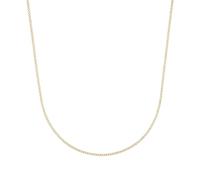 Amor Collier Edelstahl Unisex Damen Herren Halsschmuck, 45 cm, Gold, Kommt in Schmuck Geschenk Box, 2037363