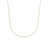 Amor Collier Edelstahl Unisex Damen Herren Halsschmuck, 50 cm, Gold, Kommt in Schmuck Geschenk Box, 2037367
