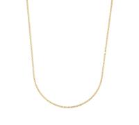 Amor Collier Panzerkettengliederung Edelstahl Gelbgoldfarben 40 cm Damen