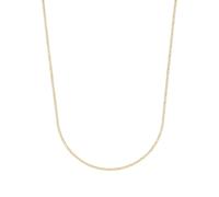 Amor Collier Edelstahl Unisex Damen Herren Halsschmuck, 38 cm, Gold, Kommt in Schmuck Geschenk Box, 2037360