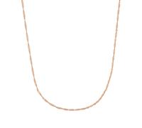 Amor Collier 925 Sterling Silber Damen Halsschmuck, 42 cm, Roséfarben, Kommt in Schmuck Geschenk Box, 2017736