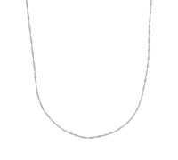 Amor Collier Damen, Silber, 1,5 mm, Silber 925, rhodiniert 9208647