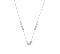 Amor Collier 925 Sterling Silber Damen Halsschmuck, 42+3 cm, Silber, Kommt in Schmuck Geschenk Box, 2026263