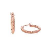 amor - Creolen für Damen, 925 Sterling Silber