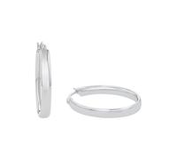 Creolen Damen, Silber, onesize, 4 mm 2017276