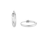 amor - Creolen für Damen und Herren, Unisex, 925 Sterling Silber Ohrringe