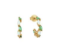 amor Creolen Damen grün, ONE SIZE