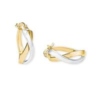 amor - Creolen für Damen, Gold 585