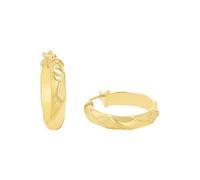 Amor Creolen Damen Ohrschmuck, 1,9 cm, Gold, Kommt in Schmuck Geschenk Box, 2017631