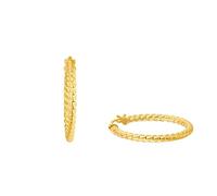 Amor Creolen für Damen, Gold 585, gold Gold