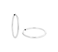 Paar Creolen AMOR "Classic chic, 9061716", silber (silberfarben), Ohrringe, Damen, Silber 925 (Sterlingsilber), Made in Germany (65755609-0) silberfarben