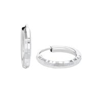 Amor Creolen Damen, onesize, Schwarz, Kommt in Geschenk Box