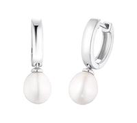 Amor Creolen Damen, onesize, Silber, Kommt in Geschenk Box