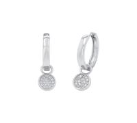 amor Creolen Damen silber, ONE SIZE