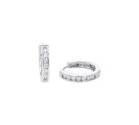 amor Creolen Damen silber, ONE SIZE